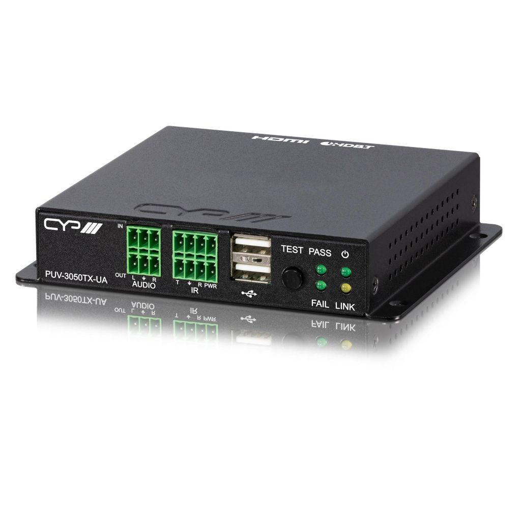 CYP Europe TX (HDBT3) HDMI2.0a 4K/ RS232/ USB /IR/ PoH 40m PUV-3050TX-UA